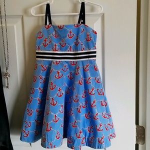 Lilly Pulitzer nautical anchor dress